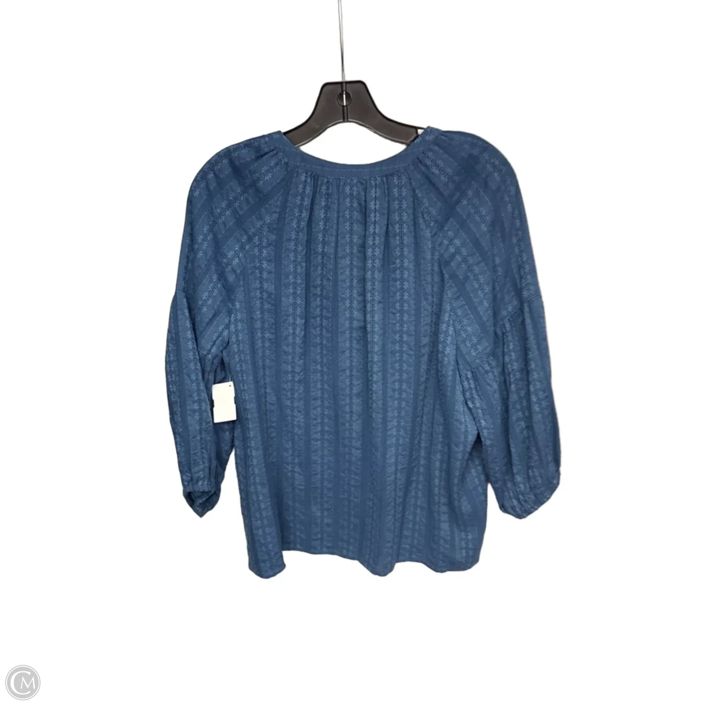 Top Long Sleeve By J. Jill In Blue, Size: M