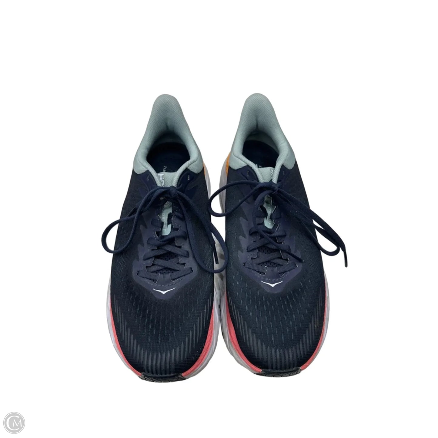 Shoes Athletic By Hoka In Blue & Orange, Size: 8