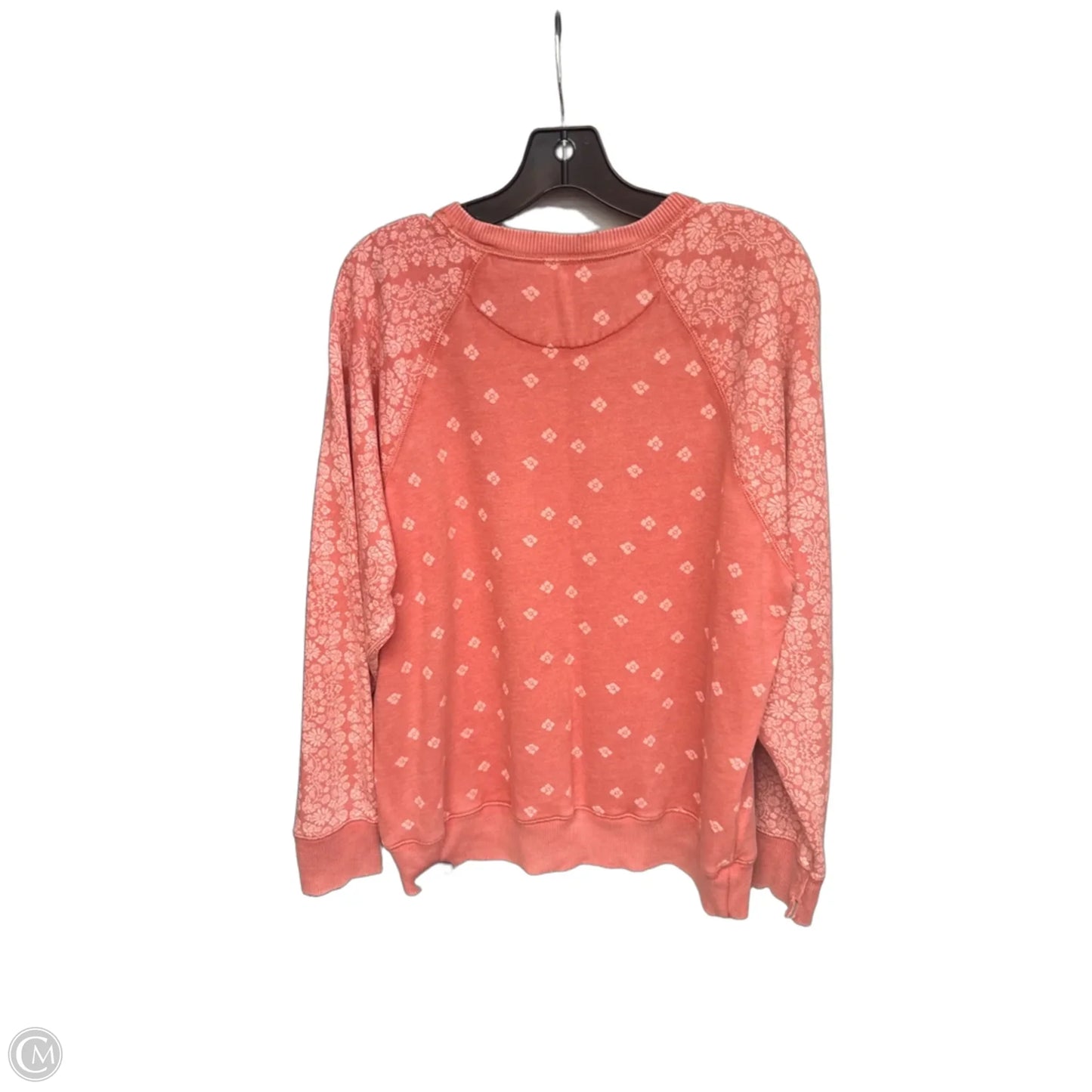 Sweatshirt Crewneck By Aerie In Orange, Size: L