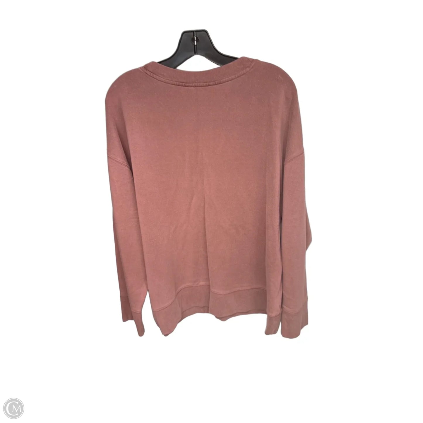 Sweatshirt Crewneck By Athleta In Pink, Size: Xl