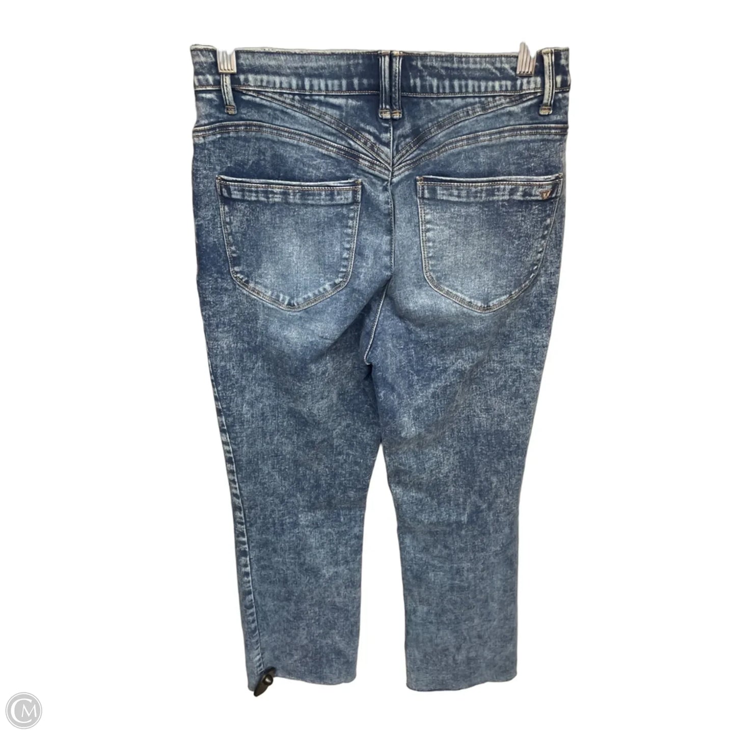 Jeans Straight By Wit & Wisdom In Blue Denim, Size: 6