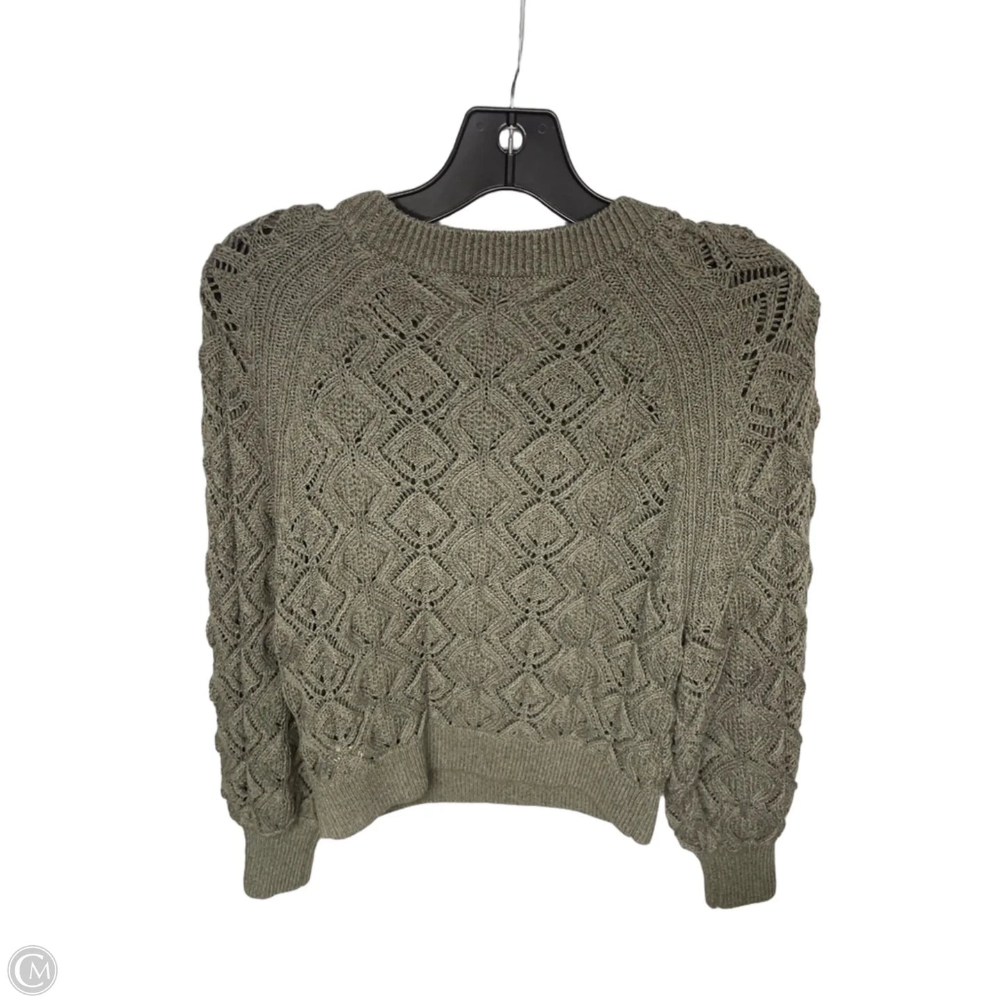 Sweater By Express In Green, Size: S