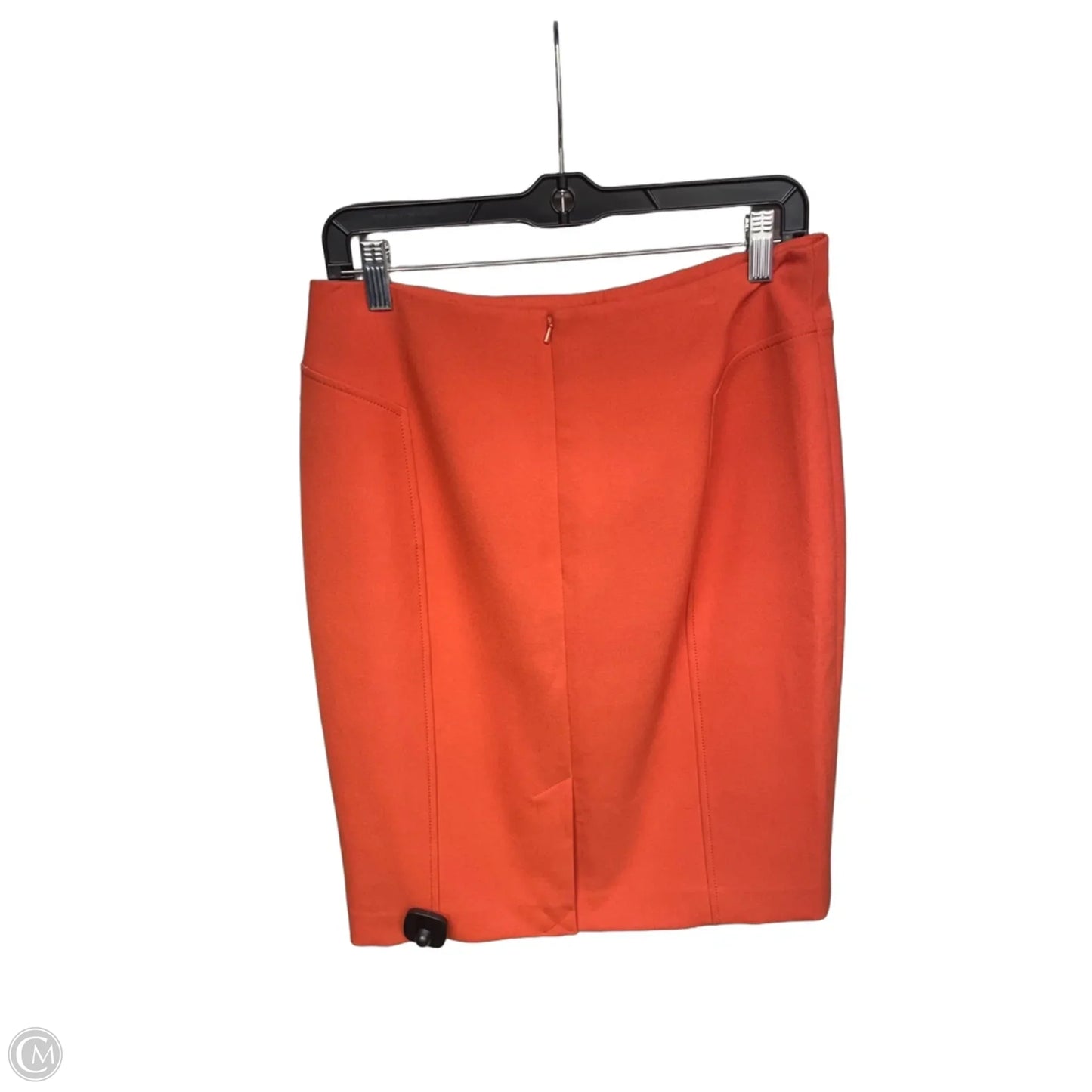Skirt Midi By Halogen In Orange, Size: 8