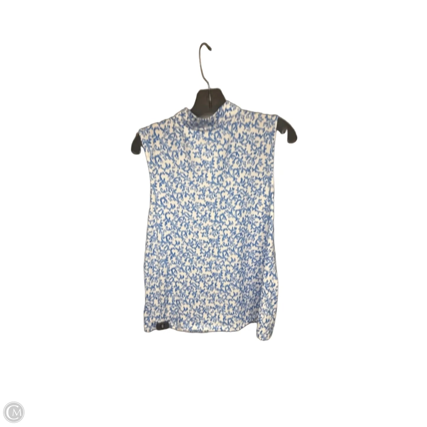 Athletic Tank Top By Tommy Bahama In Blue & White, Size: Xl
