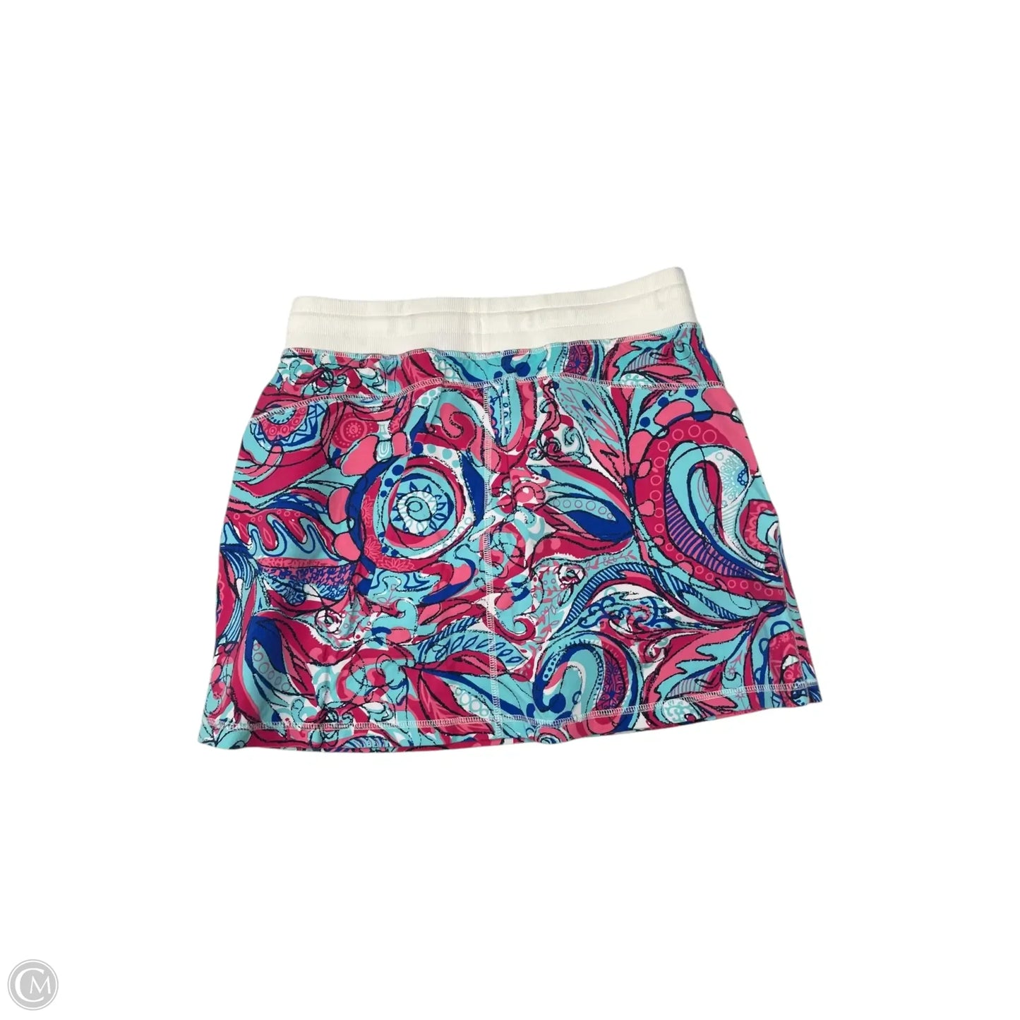 Skort By Talbots In Blue & Pink, Size: Sp