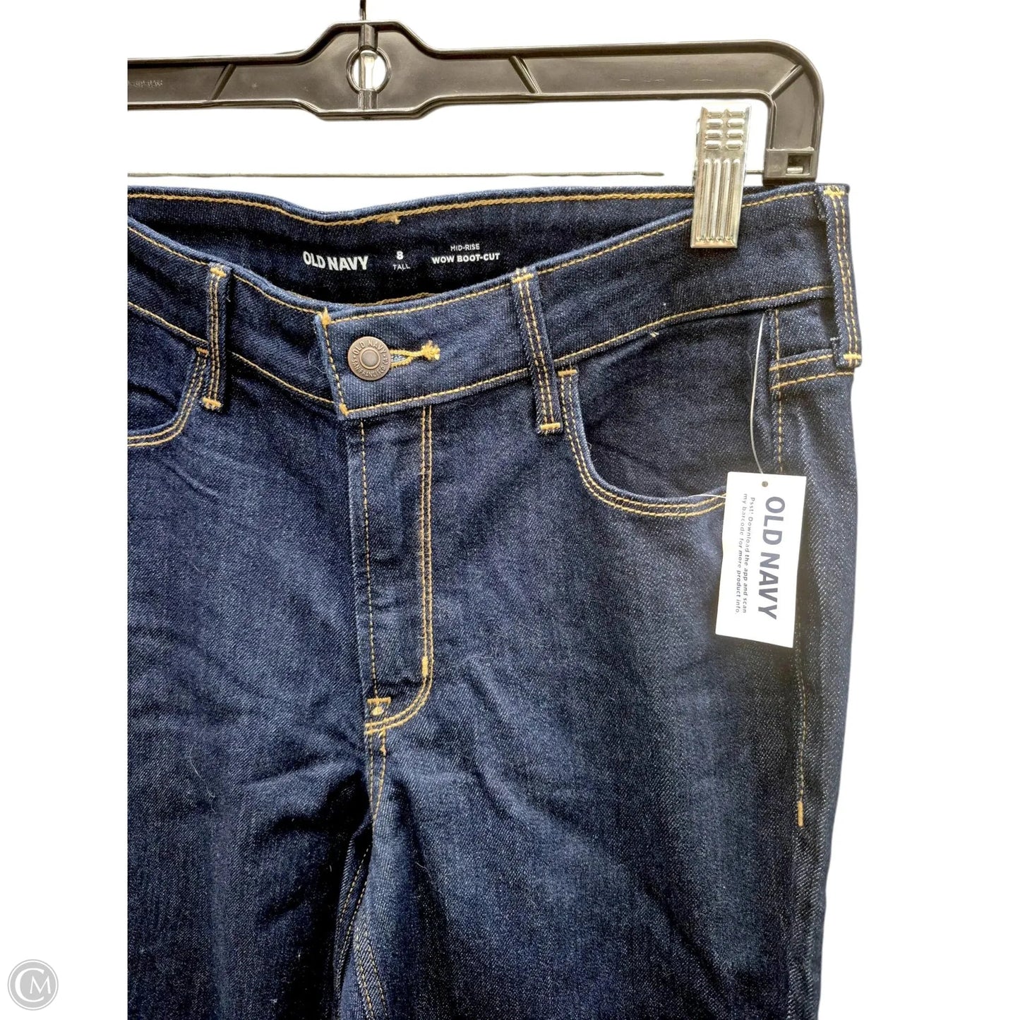 Jeans Boot Cut By Old Navy In Blue Denim, Size: 8