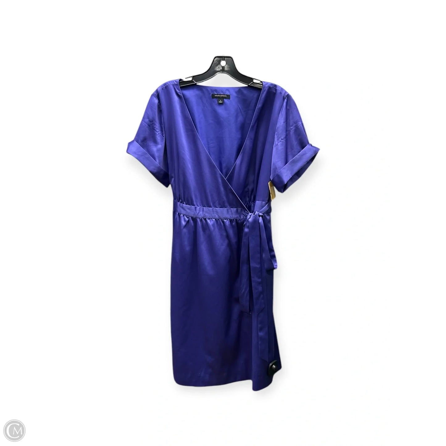 Dress Party Midi By Banana Republic In Purple, Size: 8