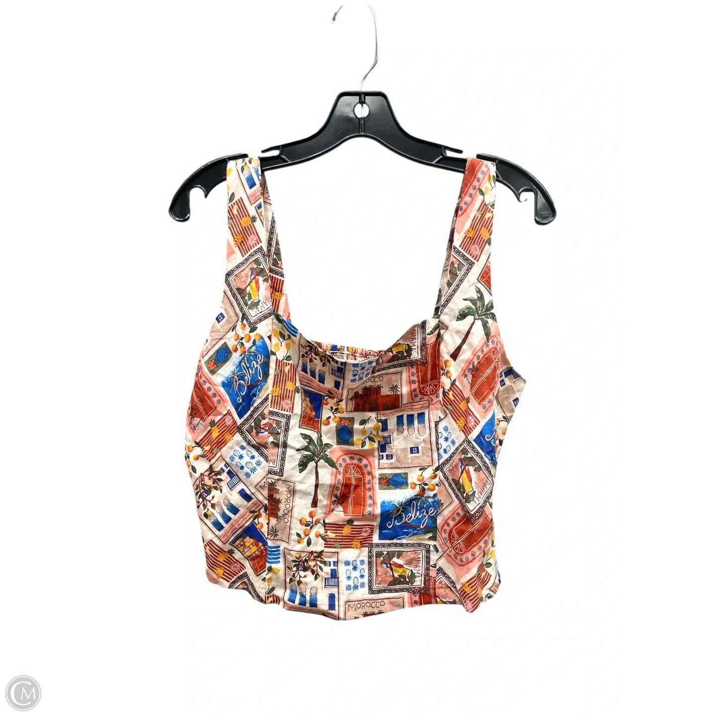 Top Sleeveless By Maurices In Multi-colored, Size: L