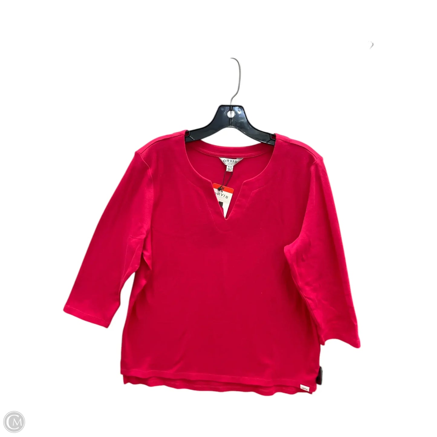Top Short Sleeve By Orvis In Red, Size: M