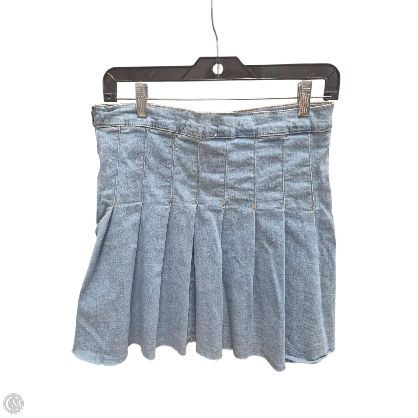 Skirt Maxi By Celebrity Pink In Blue Denim, Size: L