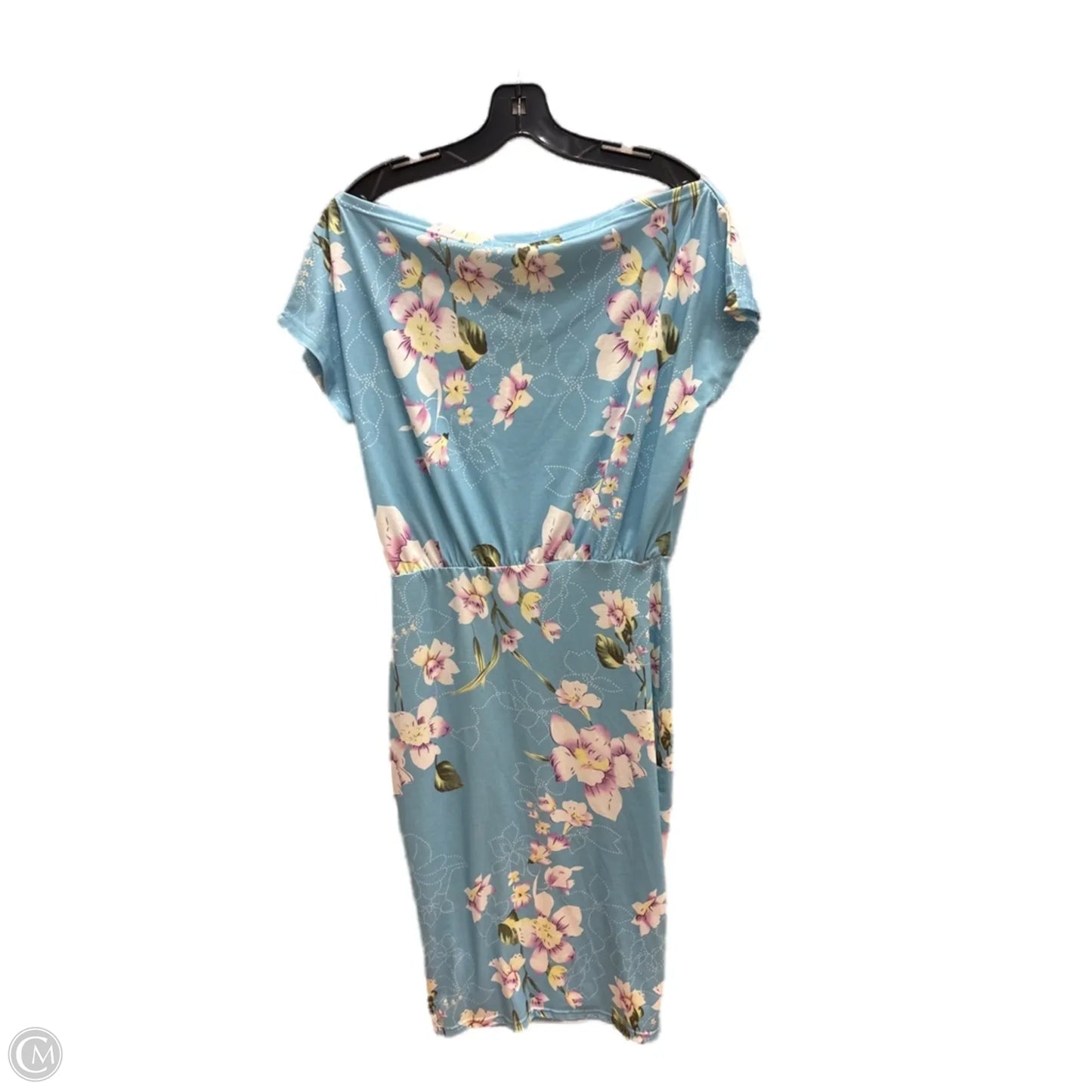 Dress Casual Midi By Clothes Mentor In Floral Print, Size: M