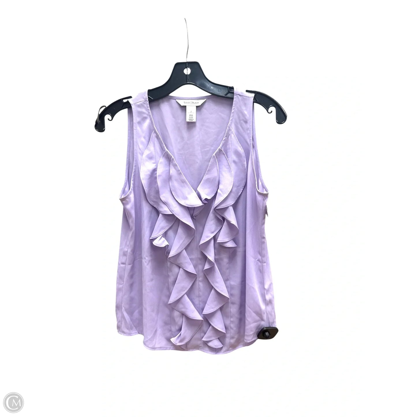 Top Sleeveless By White House Black Market In Purple, Size: 2