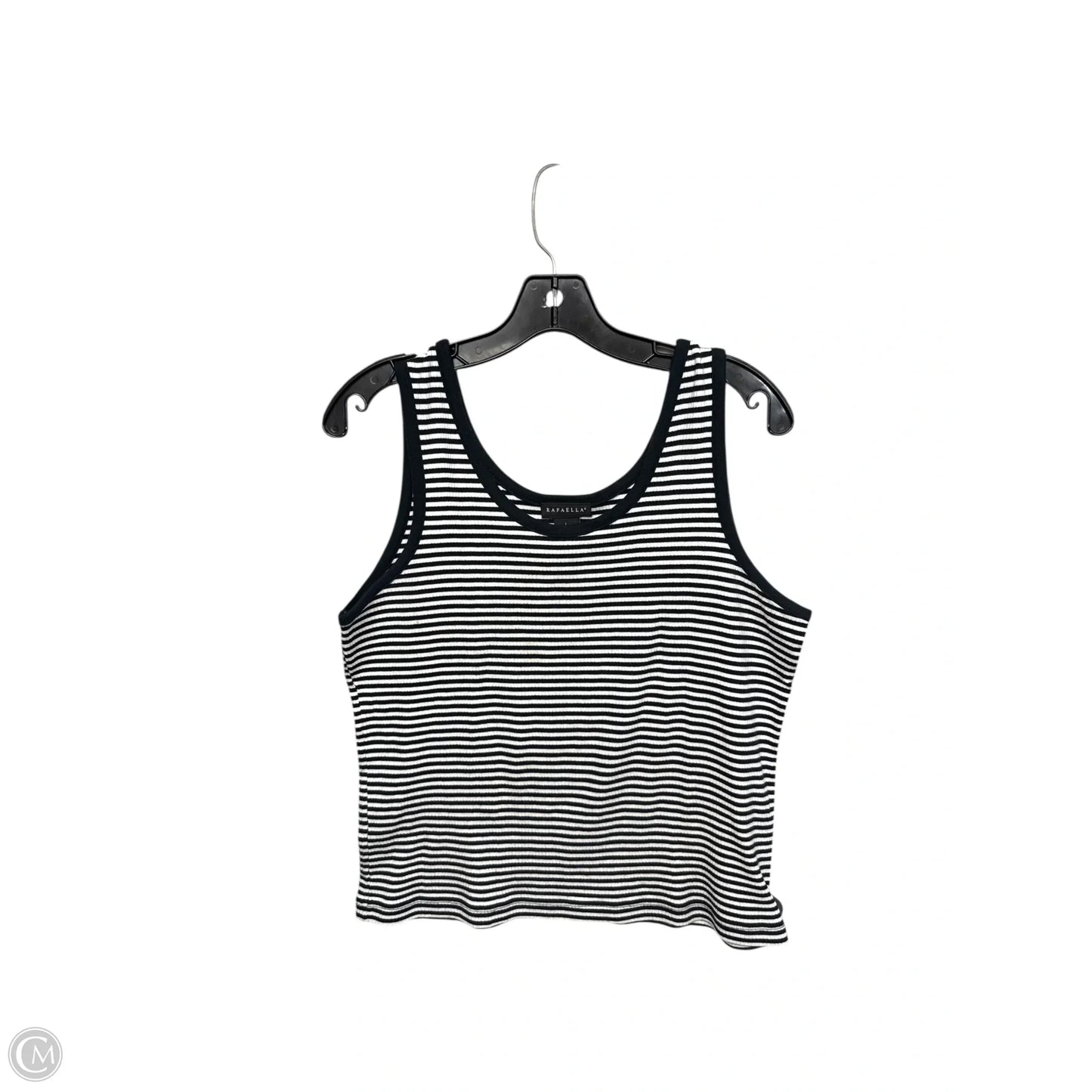 Tank Top By Rafaella In Striped Pattern, Size: L