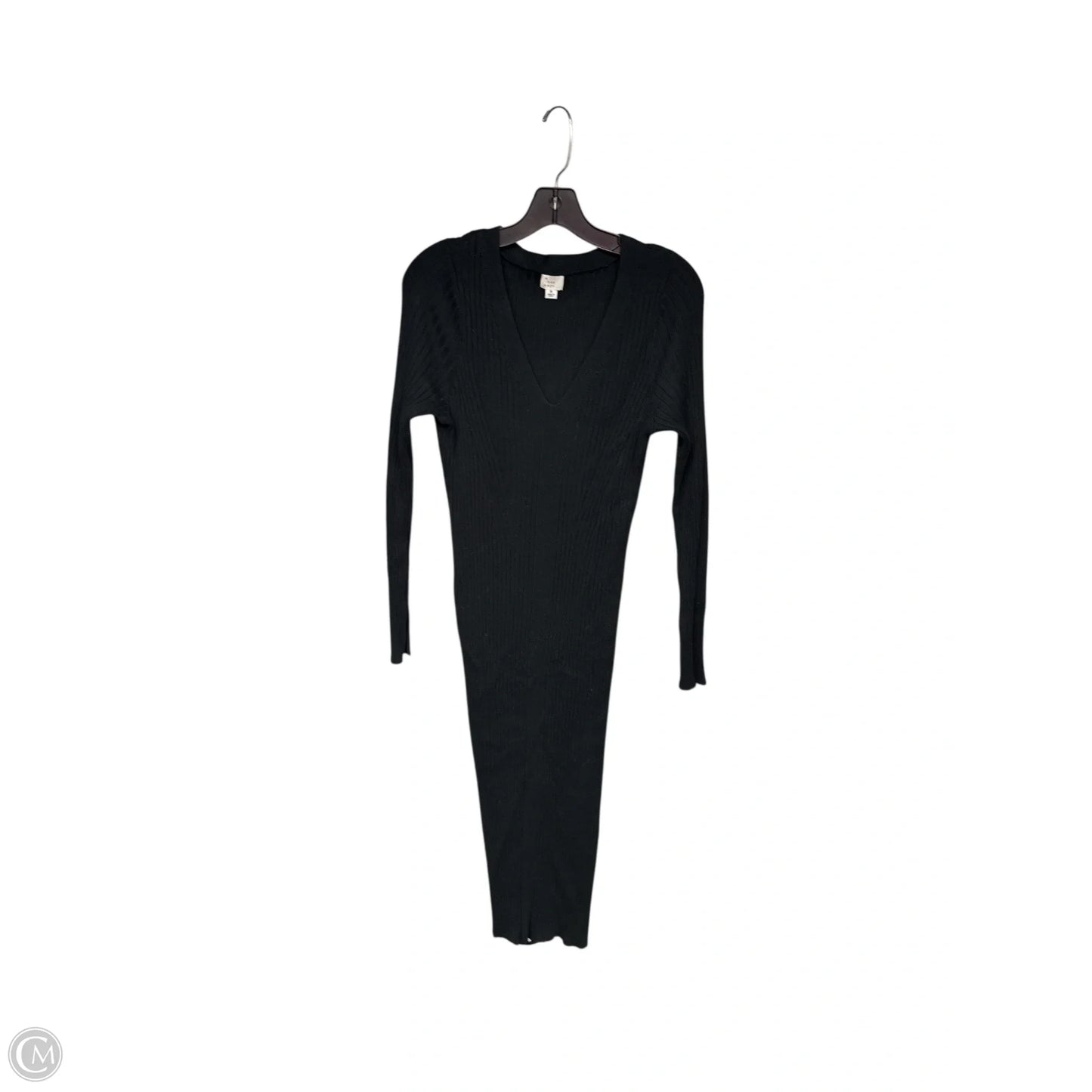 Dress Sweater By A New Day In Black, Size: M