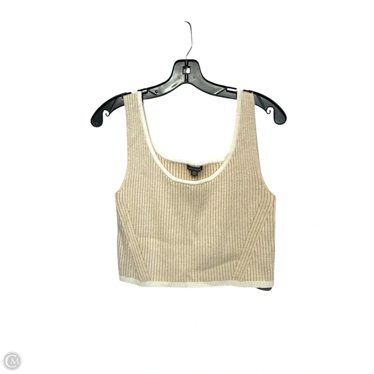 Top Sleeveless By Wild Fable In Tan, Size: Xxl