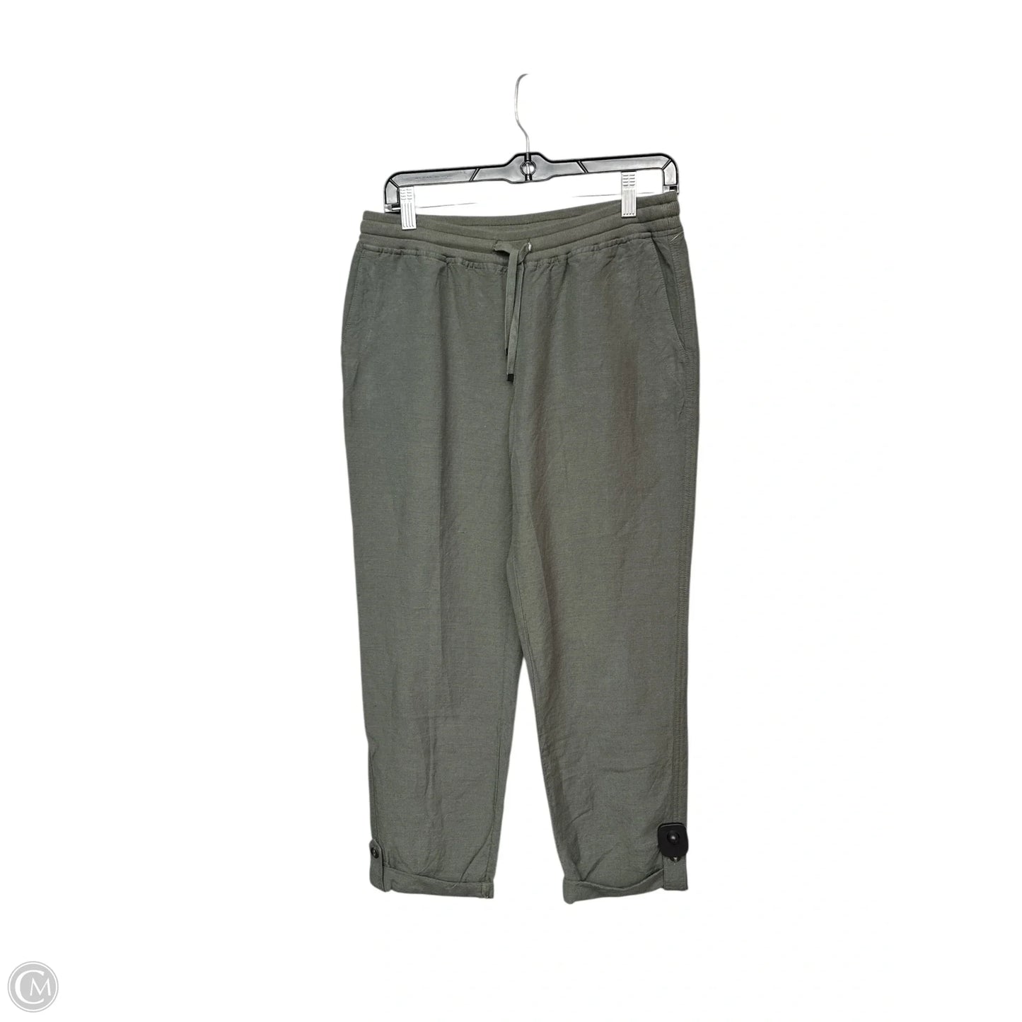 Pants Cropped By J. Jill In Green, Size: Xs