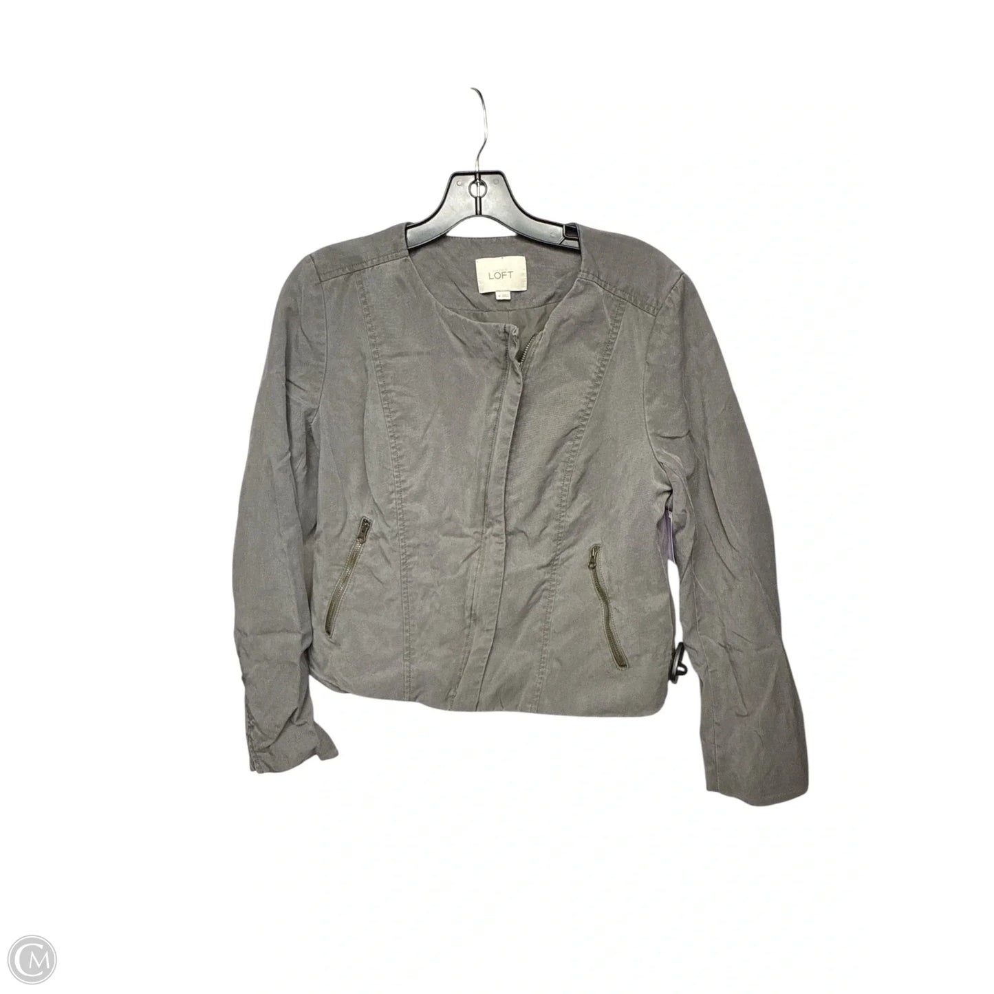 Jacket Other By Loft In Green, Size: 10