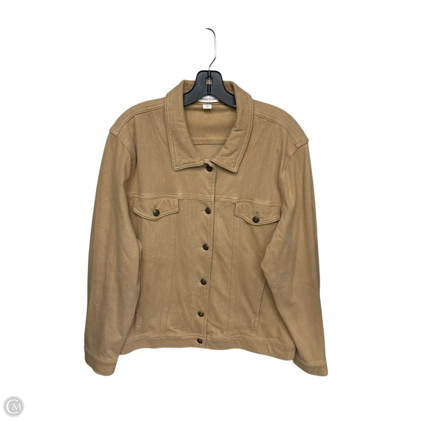 Jacket Other By Coldwater Creek In Tan, Size: 2x