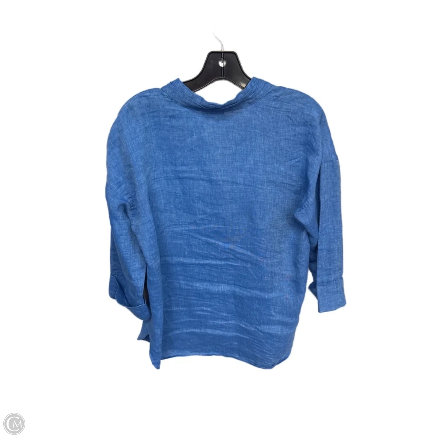 Top 3/4 Sleeve By Pure Jill In Blue, Size: Xsp