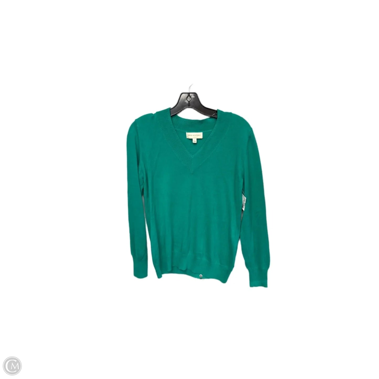 Sweater By Adrienne Vittadini In Green, Size: L