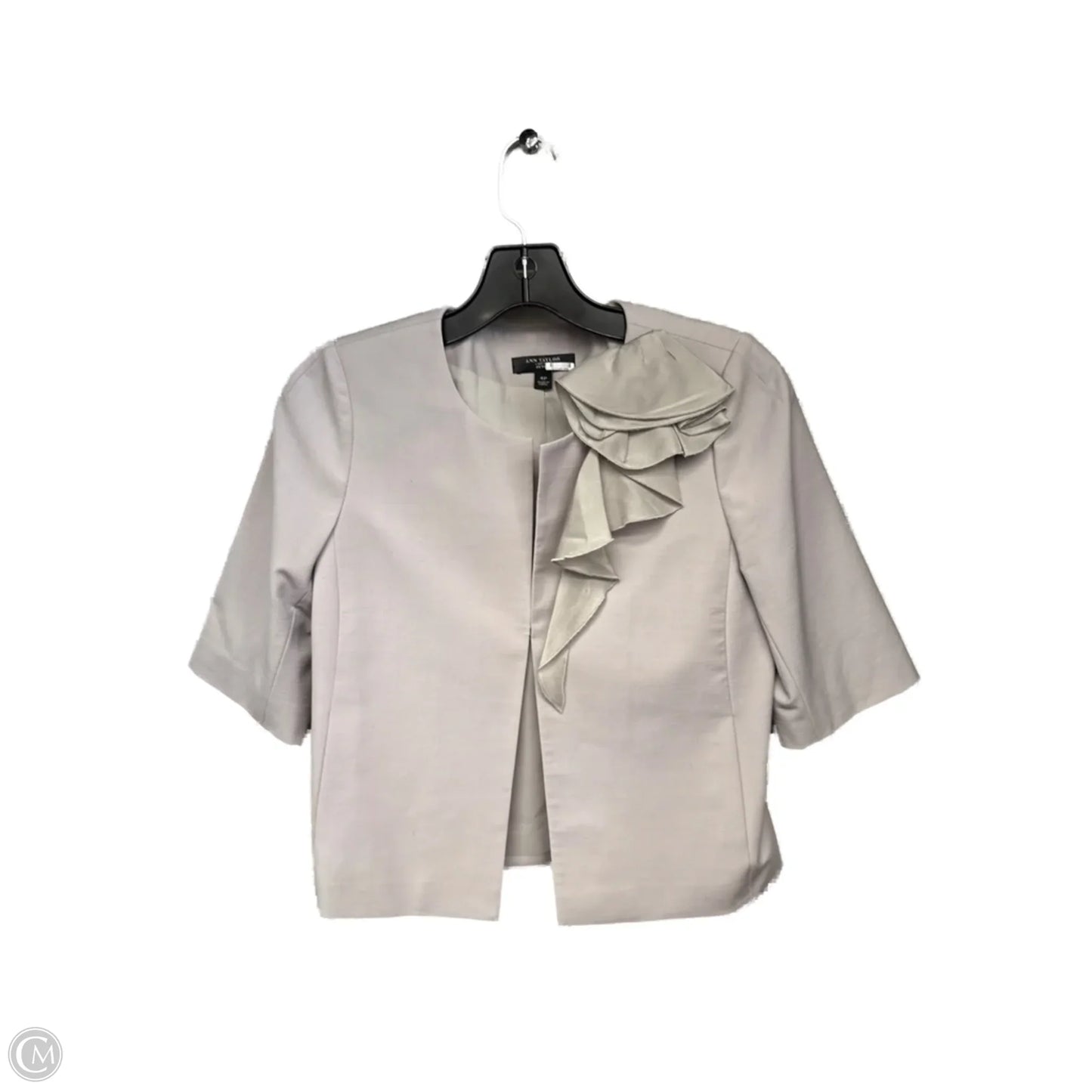 Blazer By Ann Taylor In Purple, Size: 4p