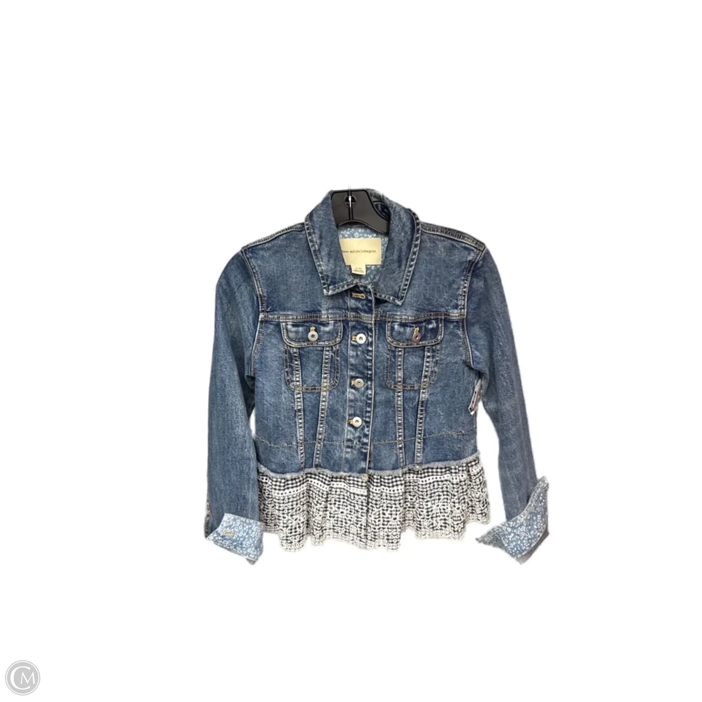Jacket Denim By Pilcro In Blue Denim, Size: Xs