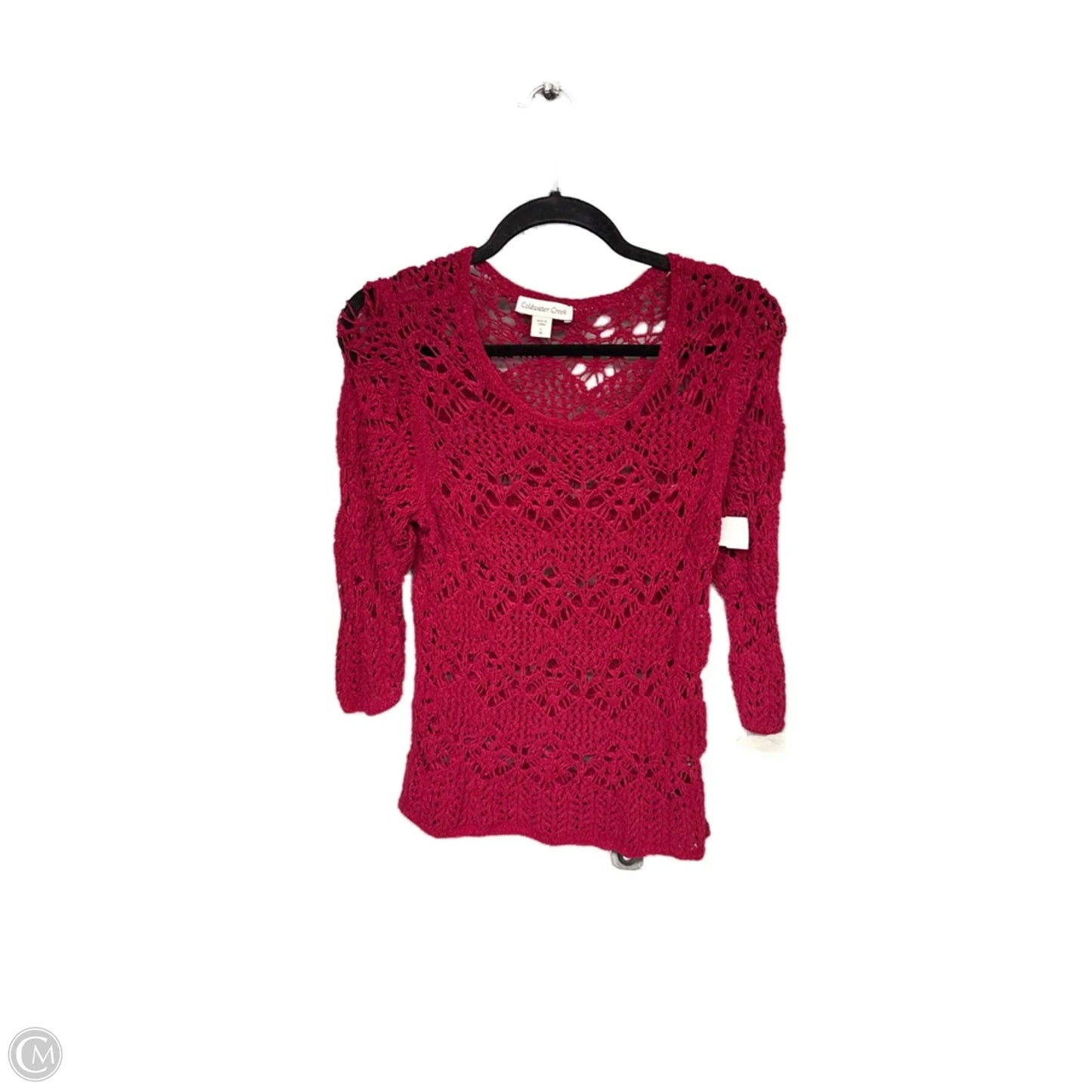 Sweater By Coldwater Creek In Red, Size: L