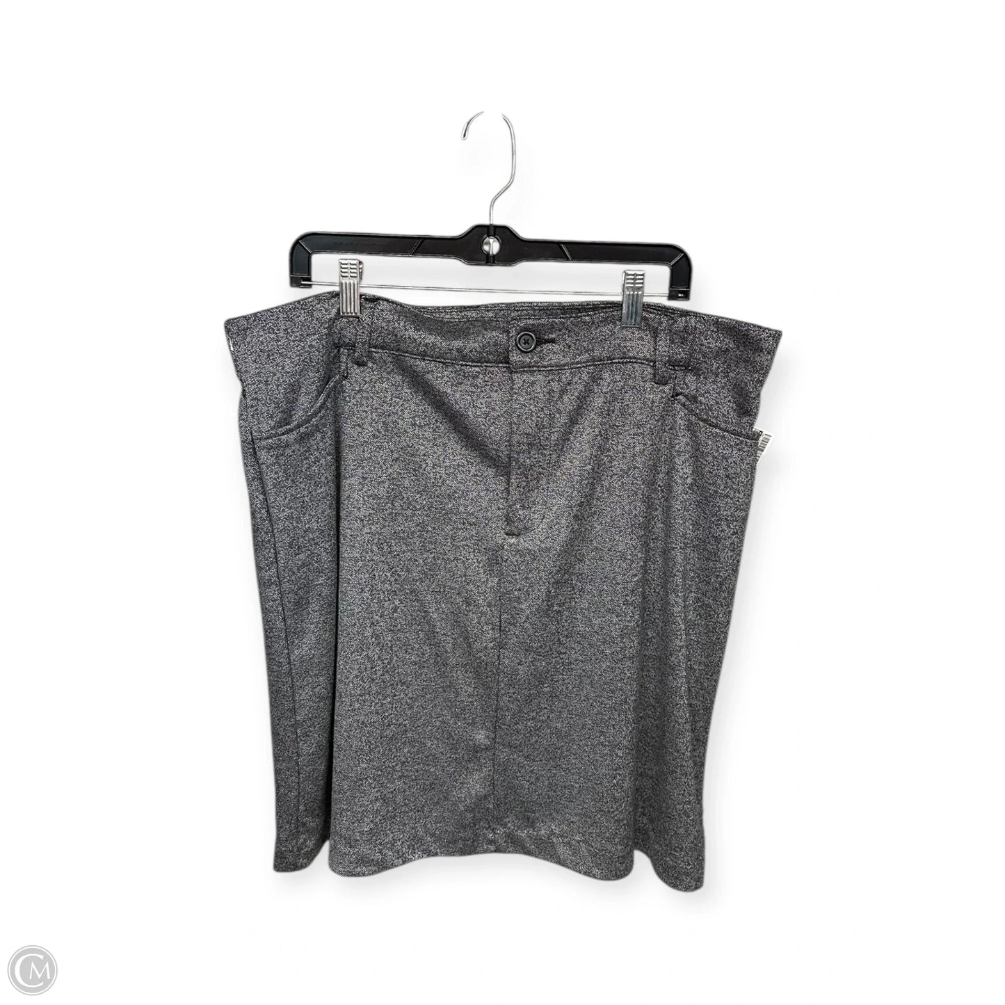 Skirt Midi By Lee In Grey, Size: 16