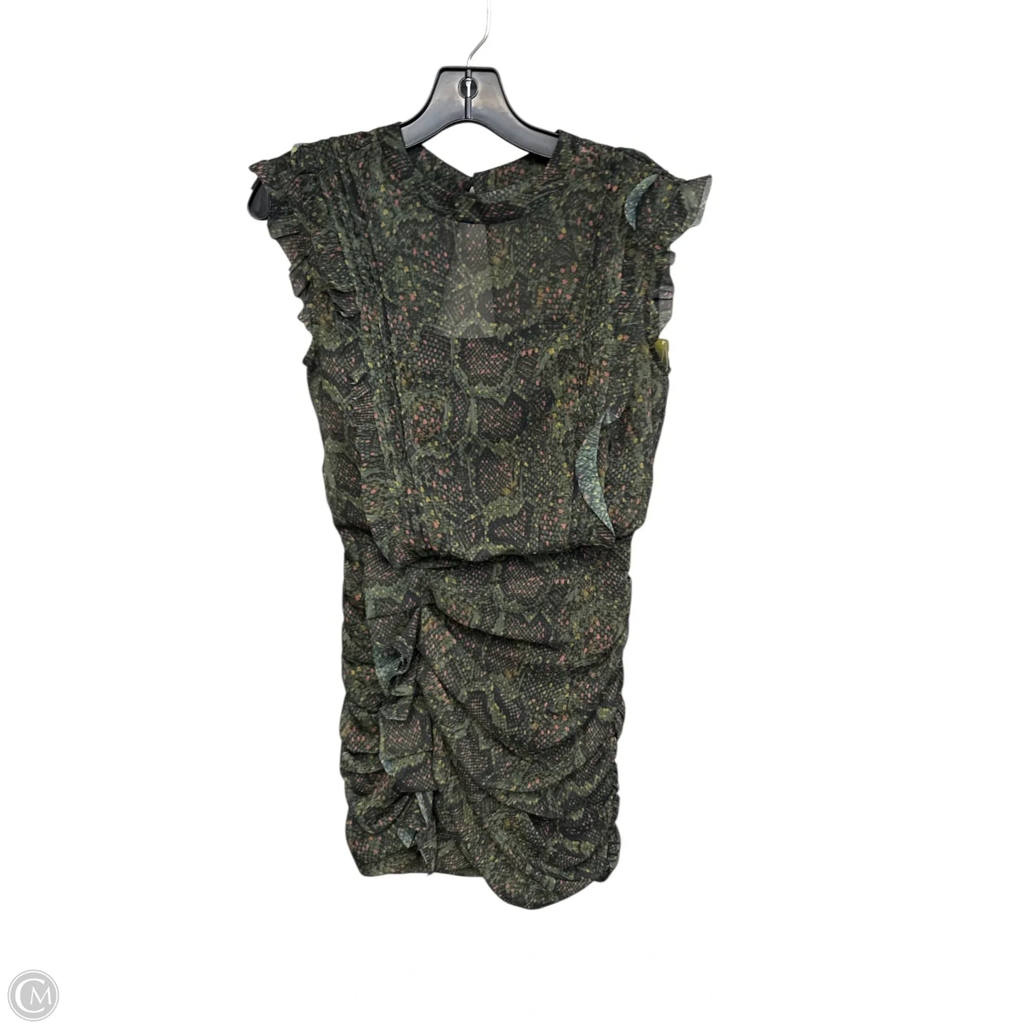 Dress Designer By All Saints In Green, Size: 4