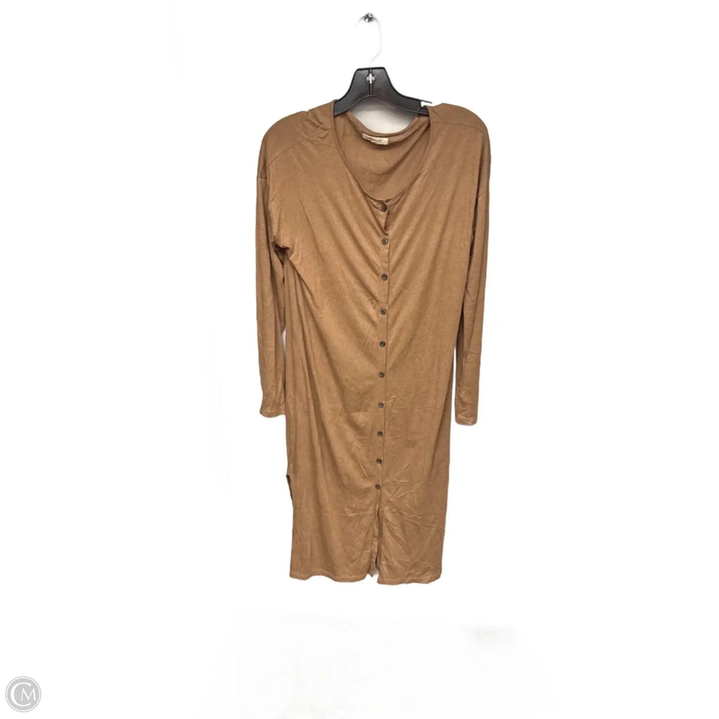 Dress Casual Midi By Madewell In Brown, Size: S