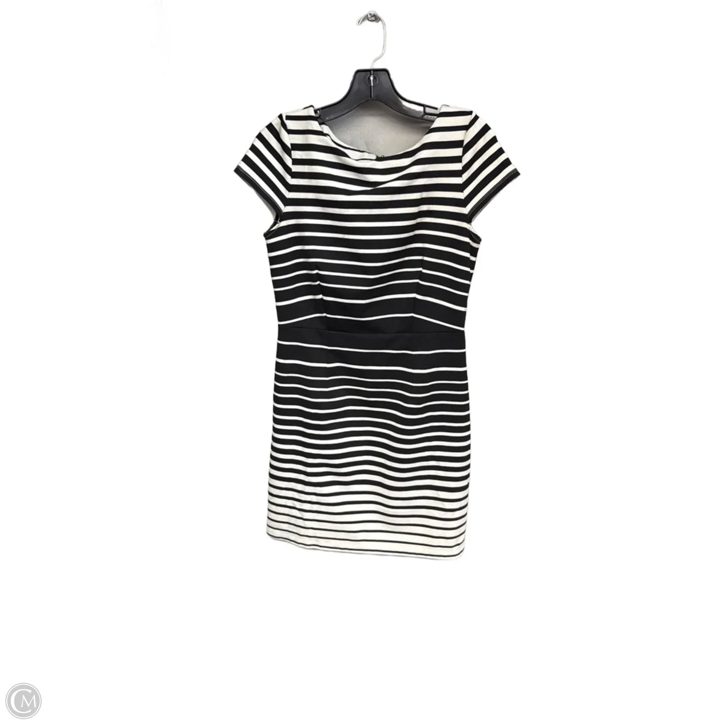Dress Casual Midi By Loft In Striped Pattern, Size: 2