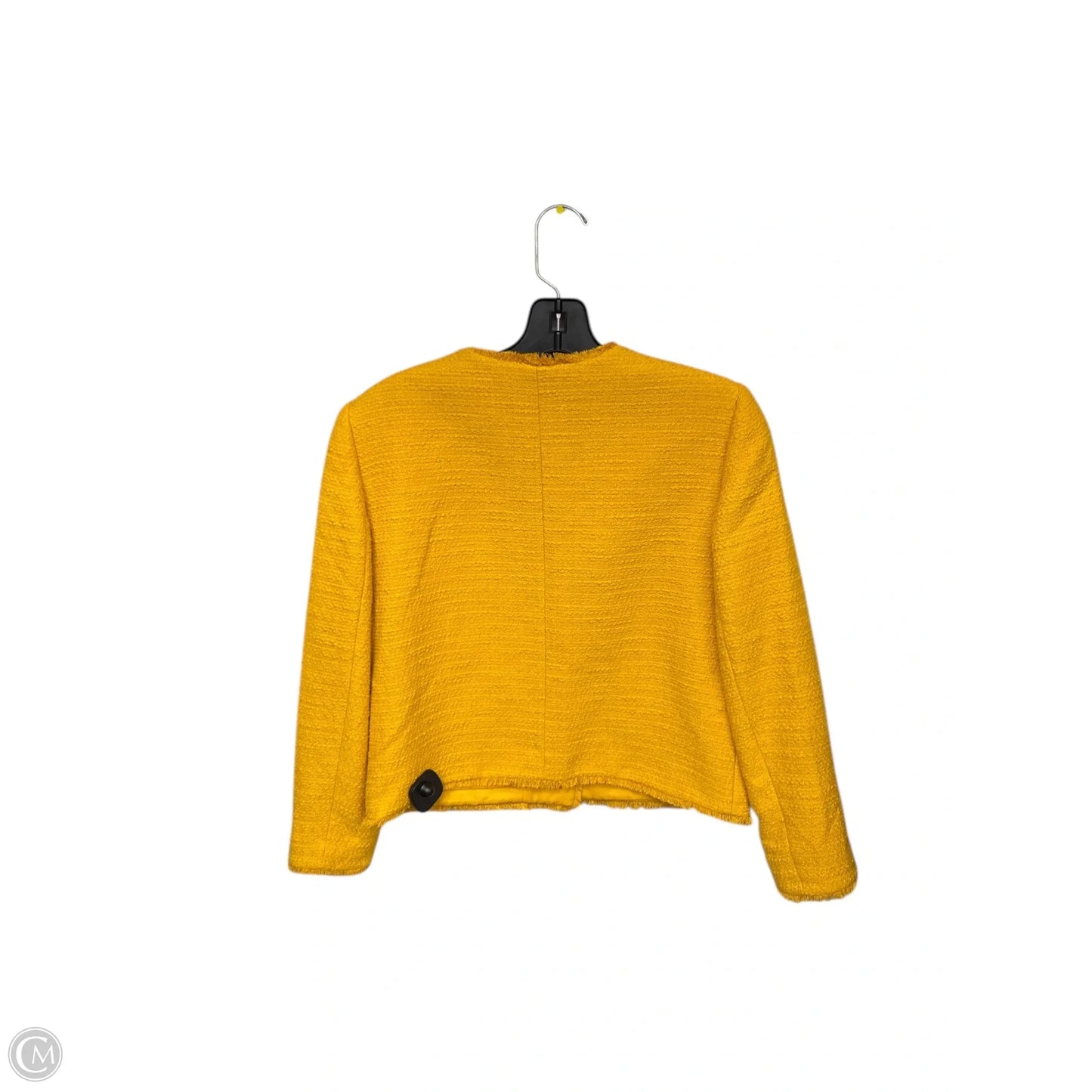 Blazer By Ann Taylor In Yellow, Size: 0