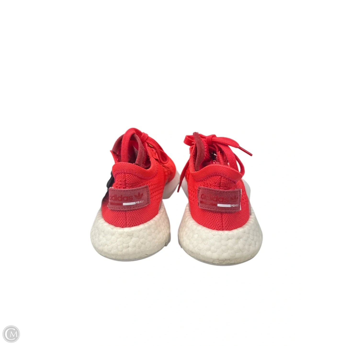 Shoes Athletic By Adidas In Orange & Red, Size: 6