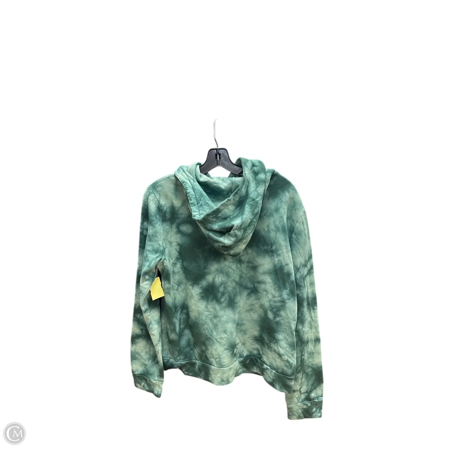 Sweatshirt Hoodie By Clothes Mentor In Tie Dye Print, Size: L