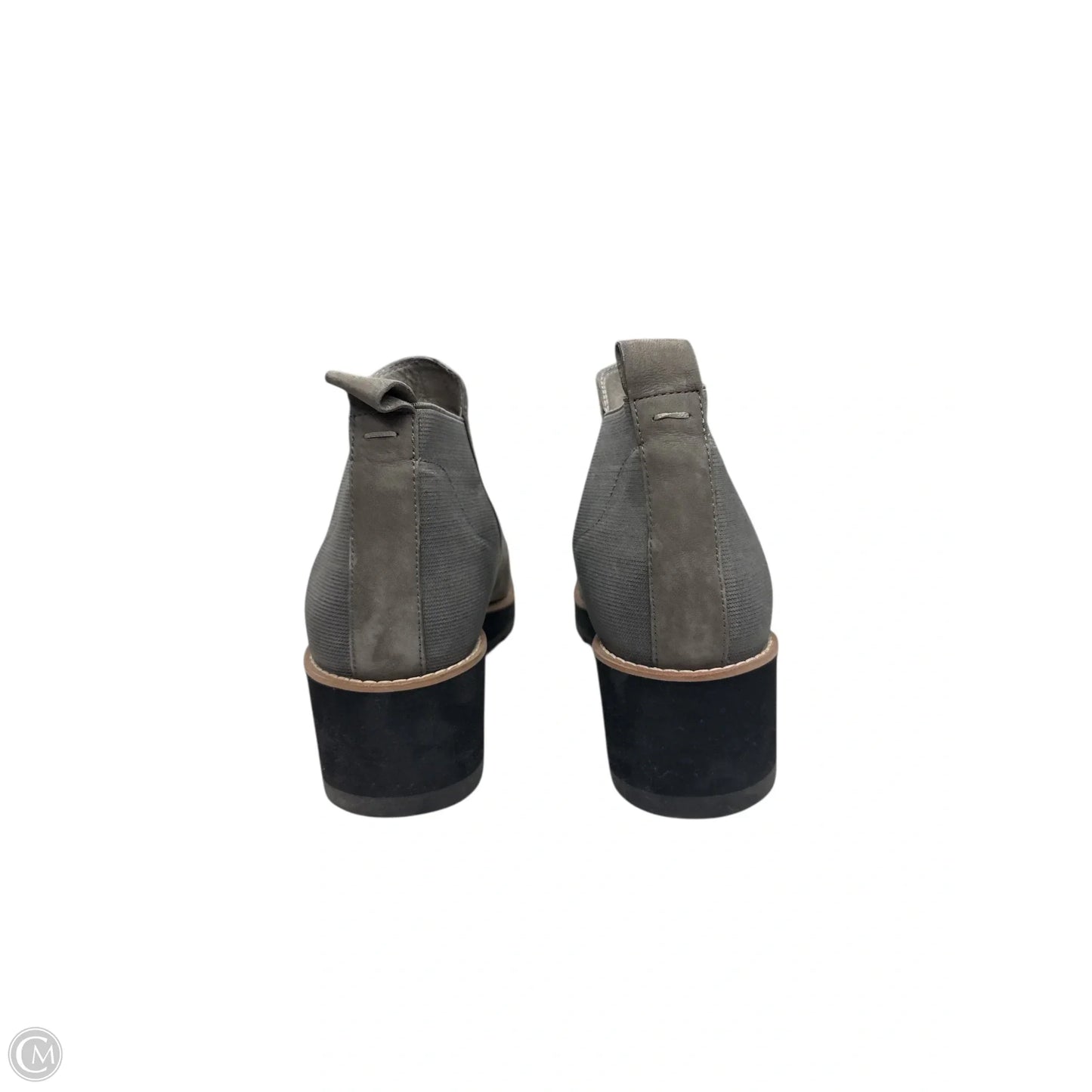 Boots Ankle Flats By Eileen Fisher In Grey, Size: 8.5