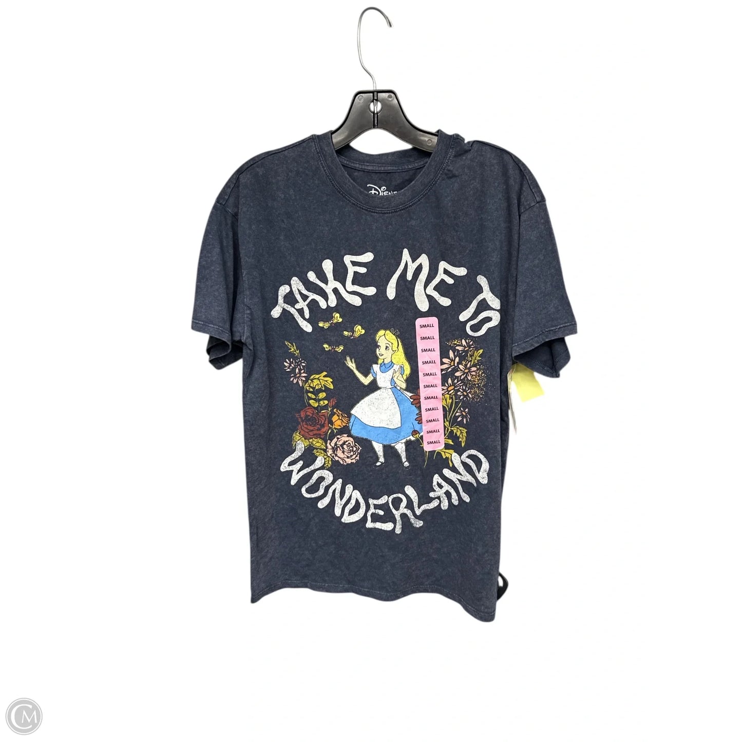 Top Short Sleeve Basic By Disney In Blue, Size: S