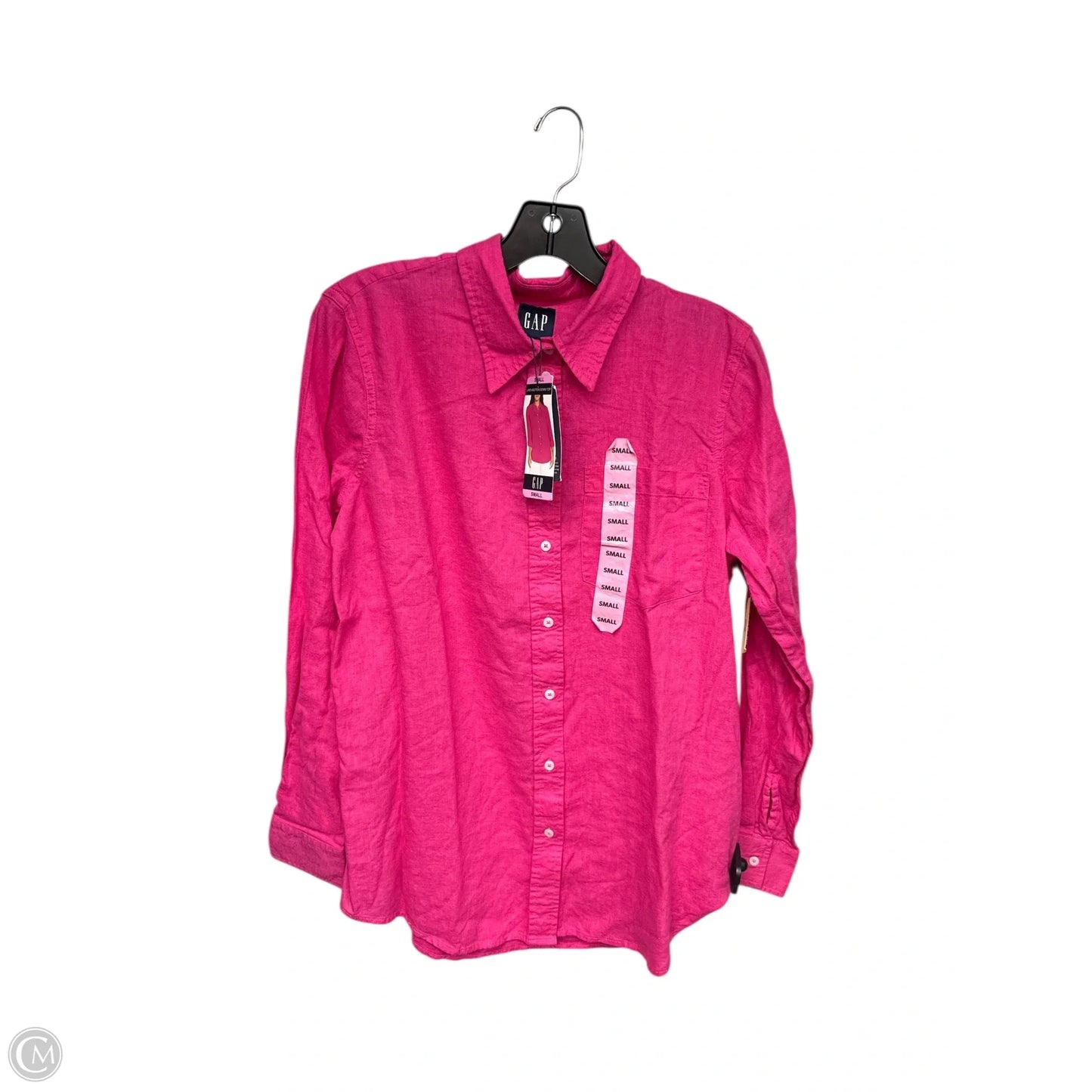 Top Long Sleeve By Gap In Pink, Size: S