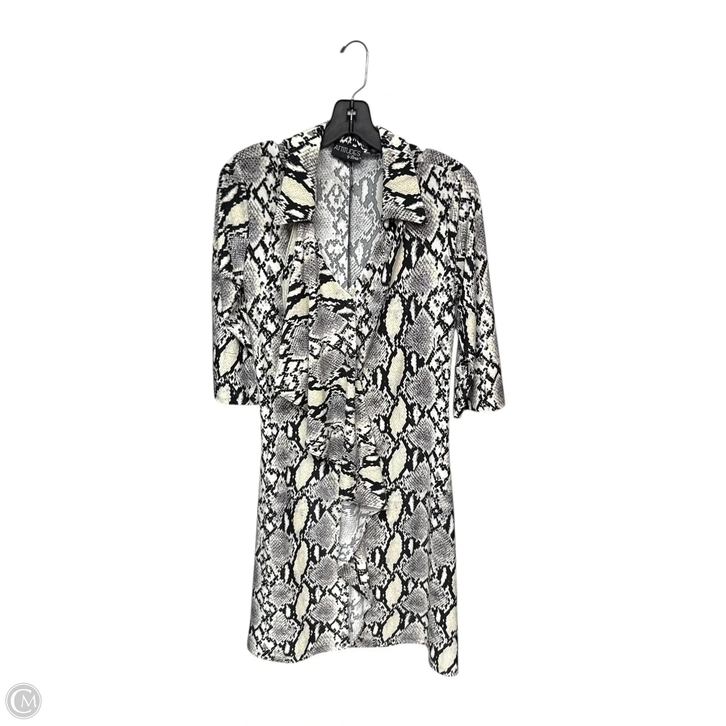 Dress Casual Maxi By Clothes Mentor In Snakeskin Print, Size: S