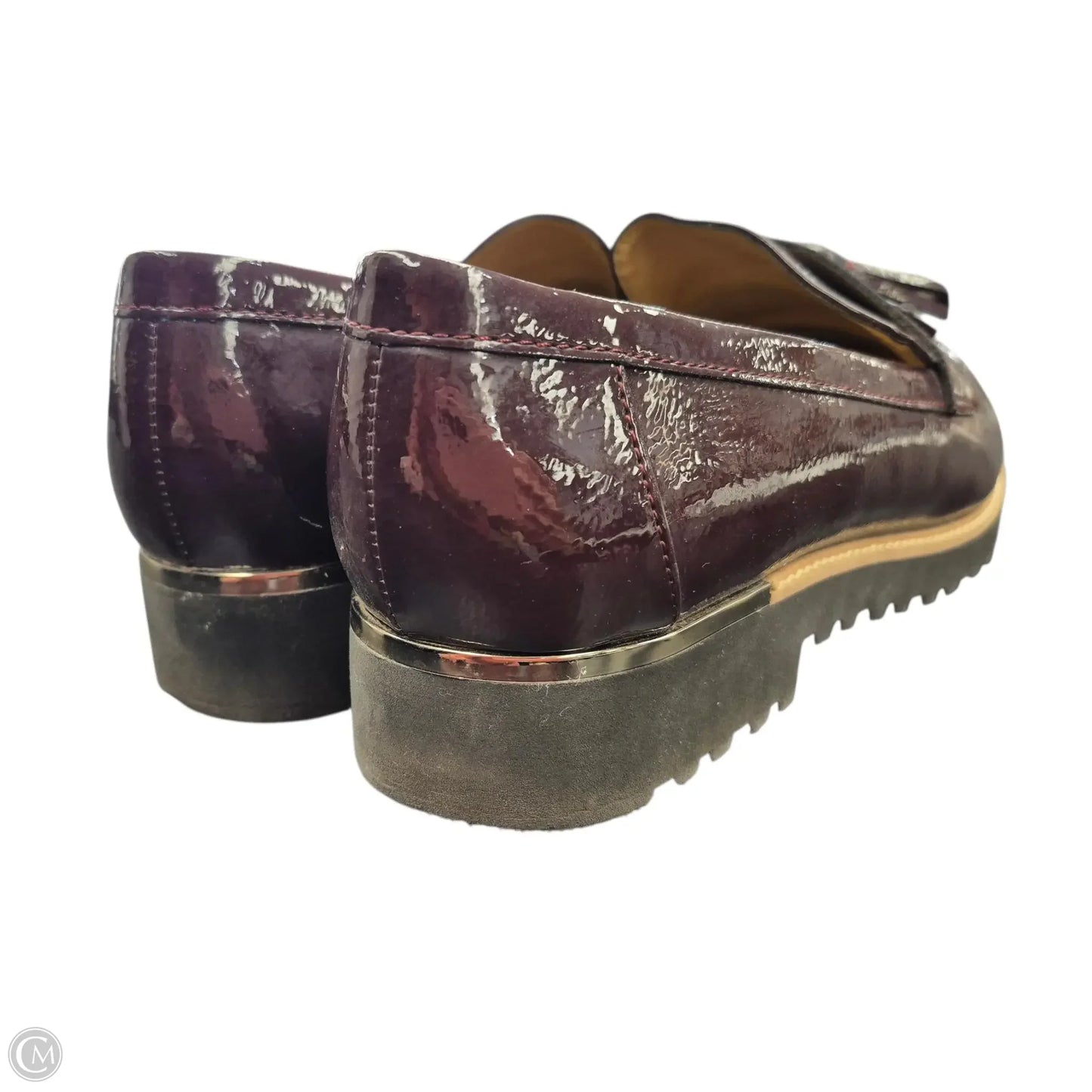Shoes Heels Platform By Franco Sarto In Maroon, Size: 10