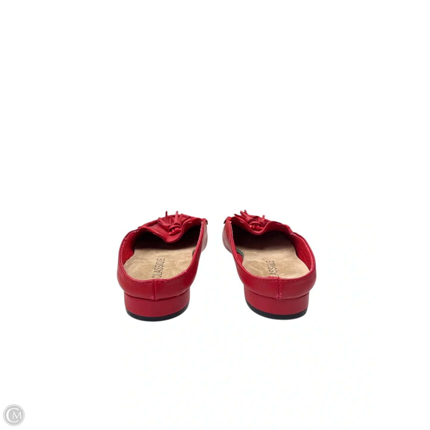Shoes Flats By Classique In Red, Size: 7