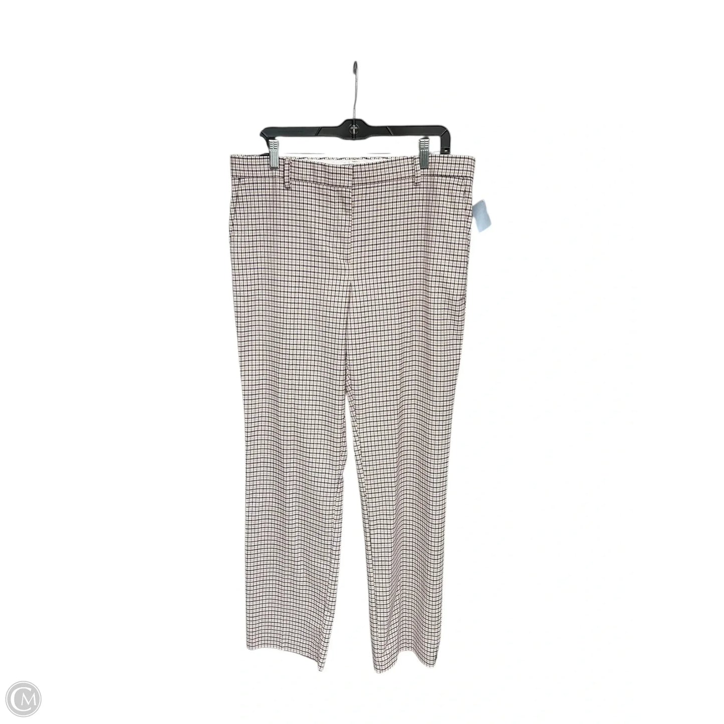 Pants Dress By Ann Taylor In Plaid Pattern, Size: 12