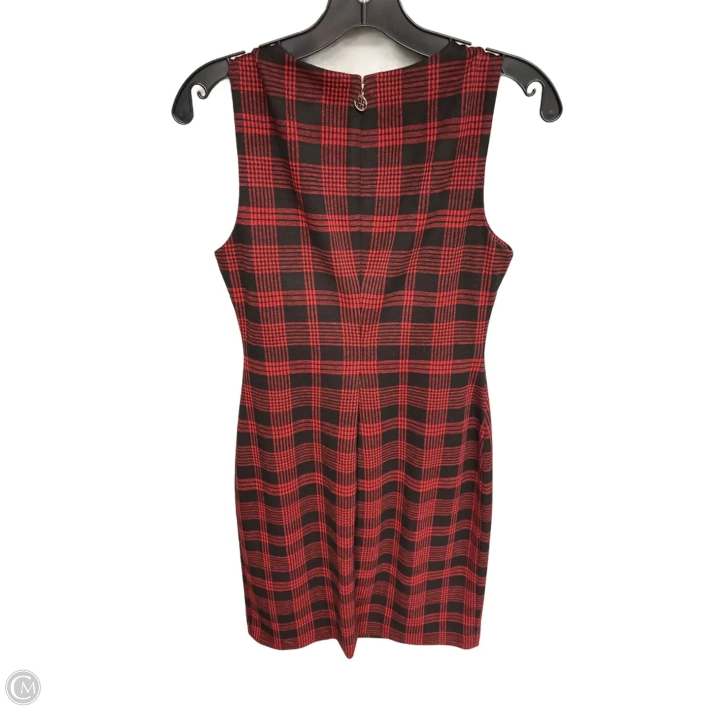 Dress Work By Tommy Hilfiger In Plaid Pattern, Size: 4