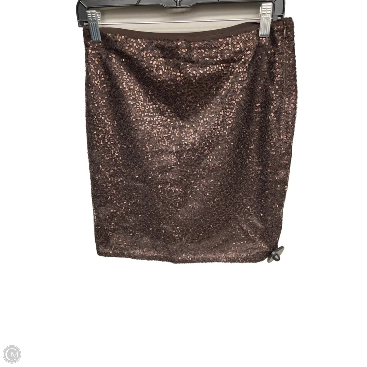 Skirt Midi By Ann Taylor In Bronze, Size: 2