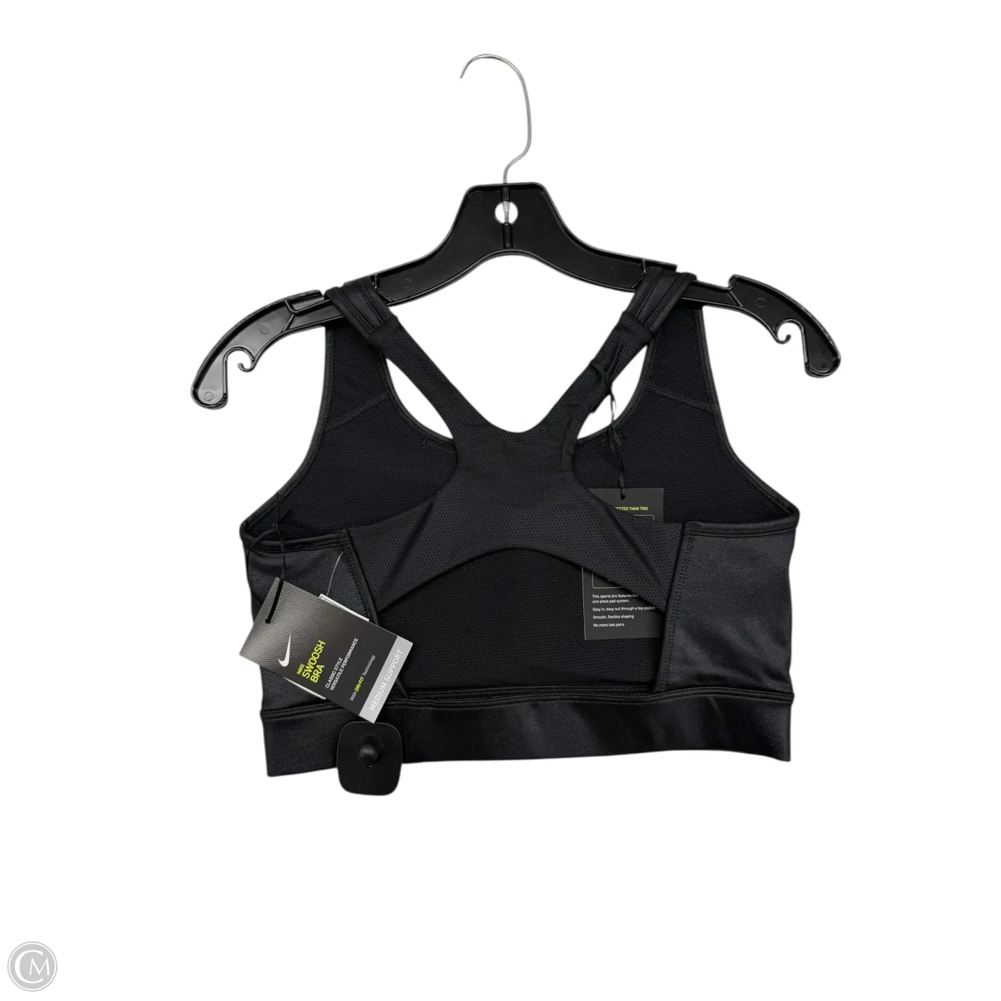 Athletic Bra By Nike Apparel In Black, Size: M
