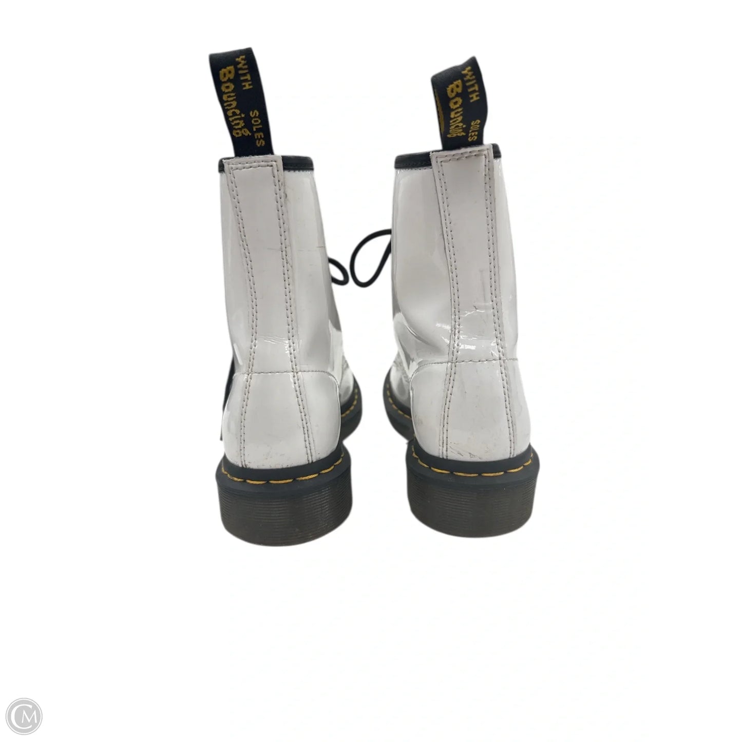 Boots Combat By Dr Martens In White, Size: 7