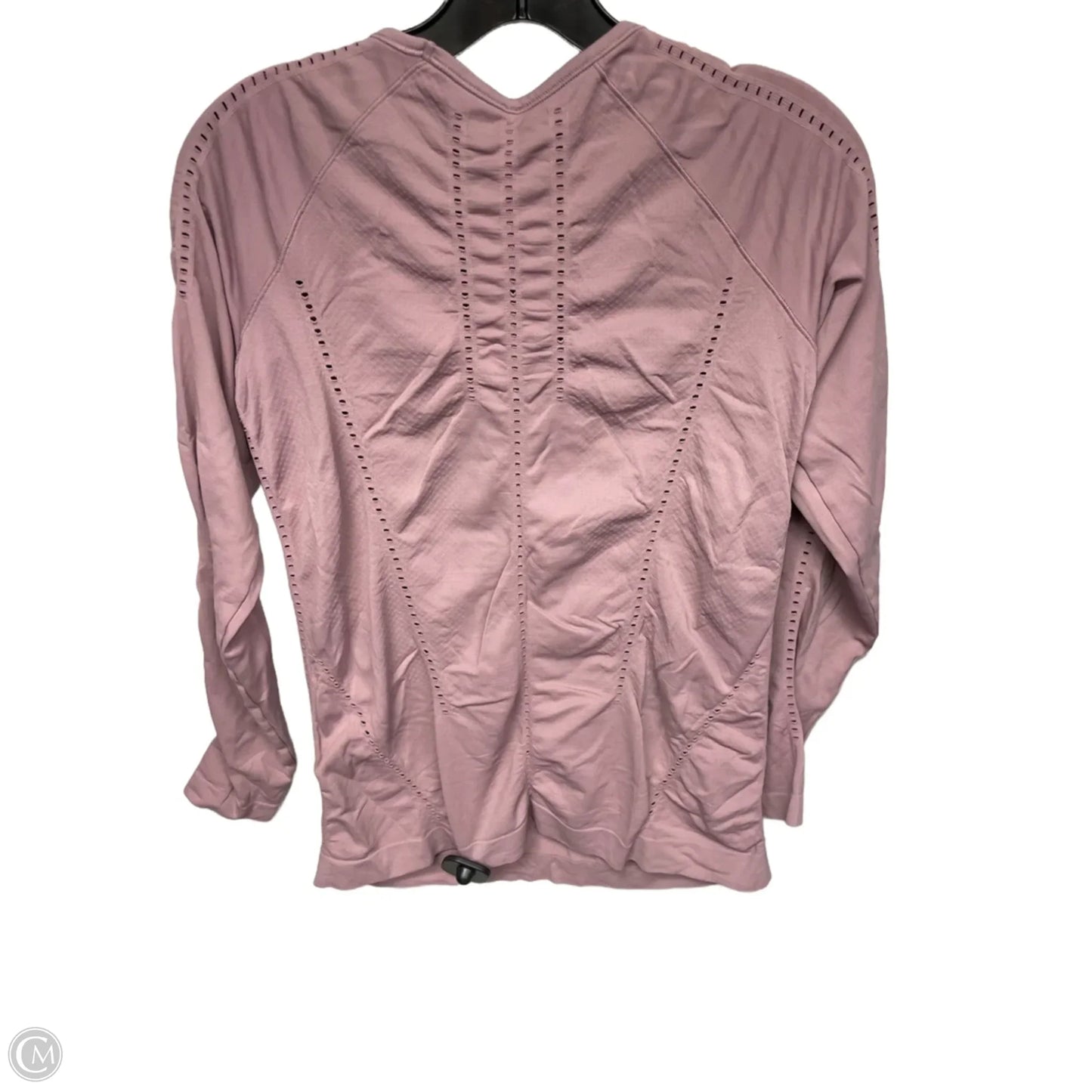 Athletic Top Long Sleeve Crewneck By Athleta In Pink, Size: S