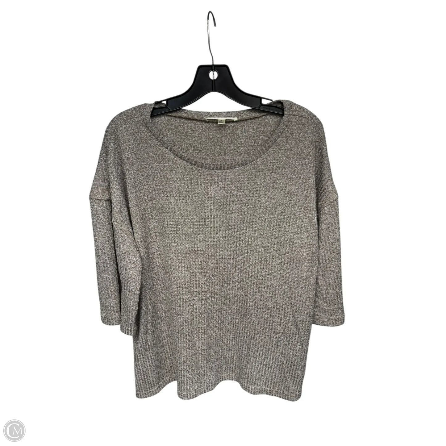 Top Short Sleeve By Cyrus In Tan, Size: M