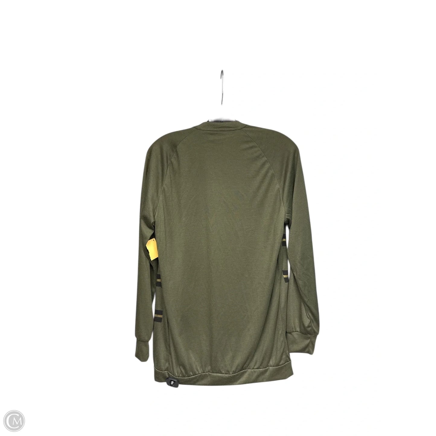 Cardigan By Clothes Mentor In Black & Green, Size: Xs