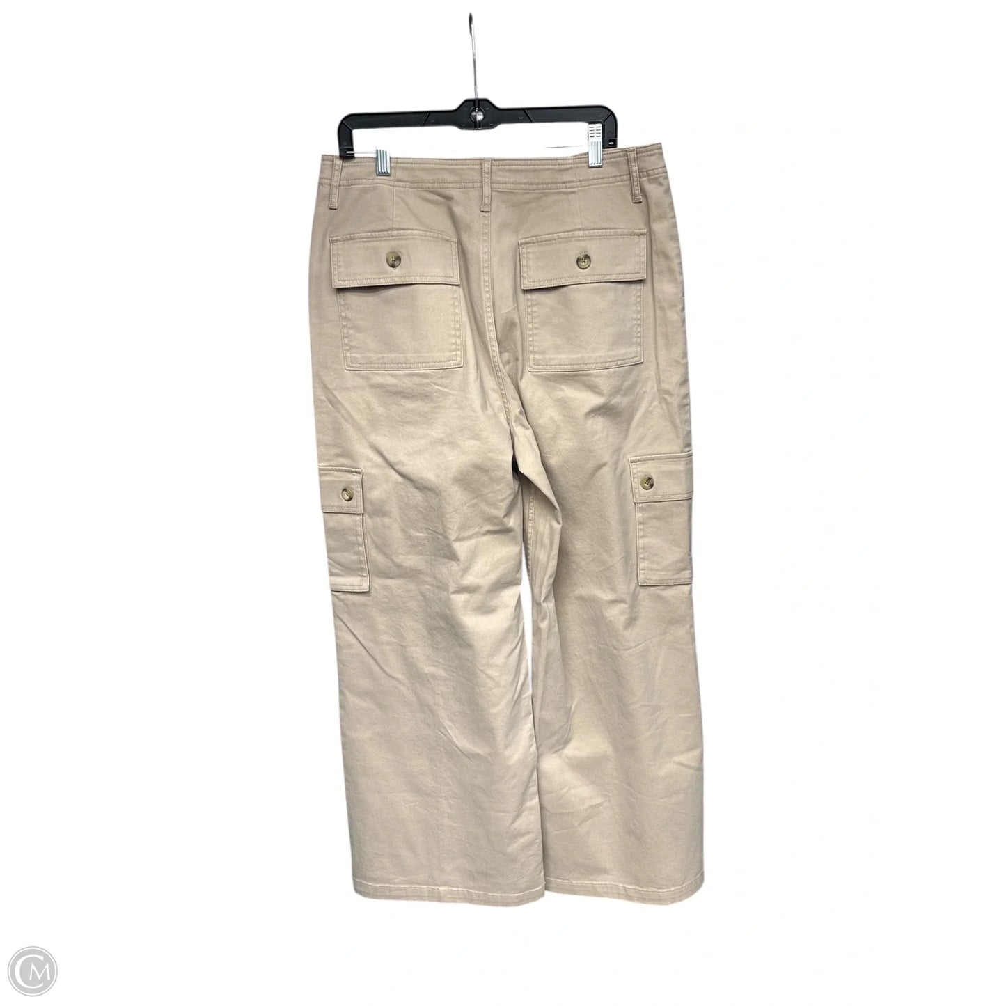 Pants Wide Leg By Ana In Tan, Size: 14