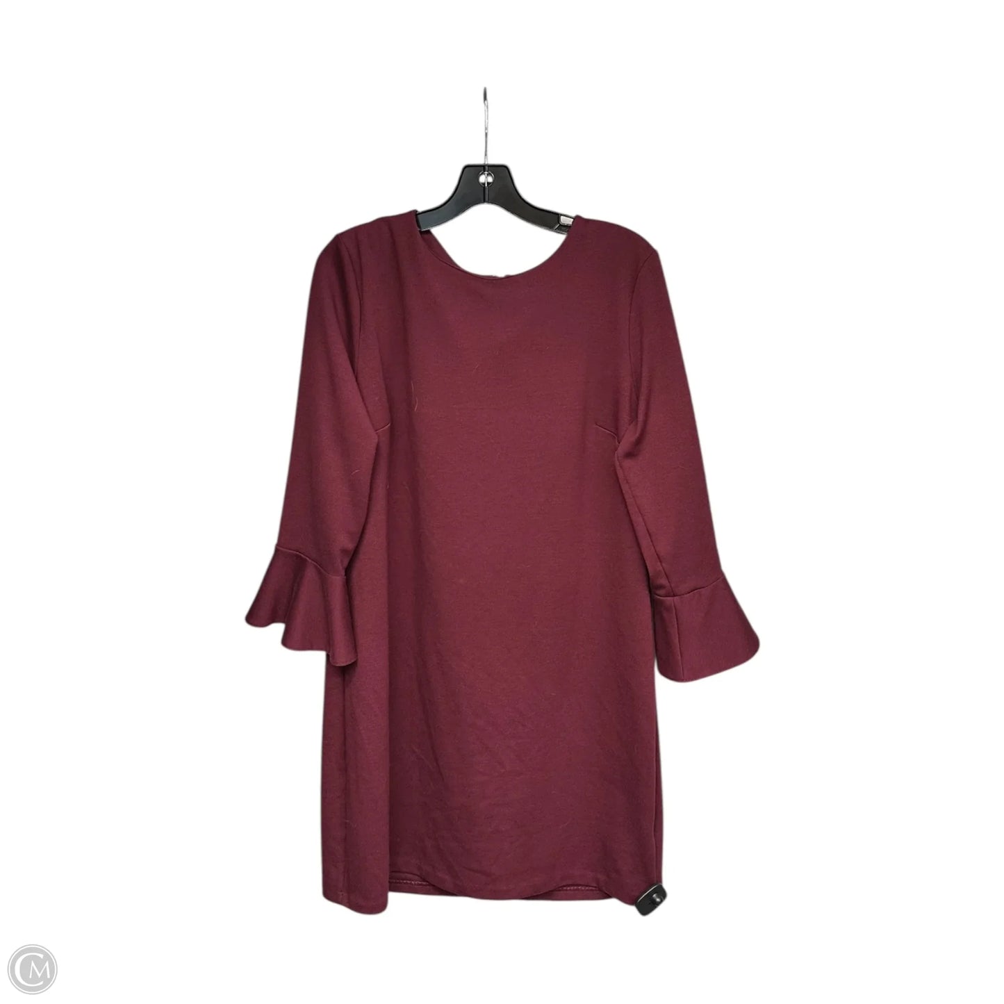 Dress Work By Old Navy In Maroon, Size: L